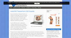 Desktop Screenshot of cadsoftwaretutorials.com